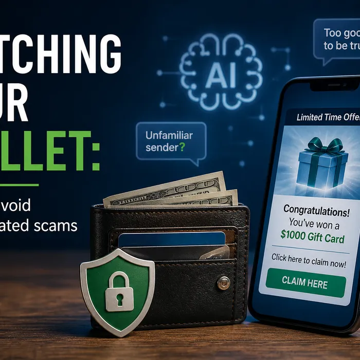 Watching Your Wallet: How to avoid AI-generated scams